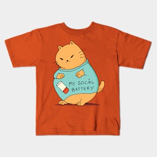 AntiSocialCat Kids T-Shirt